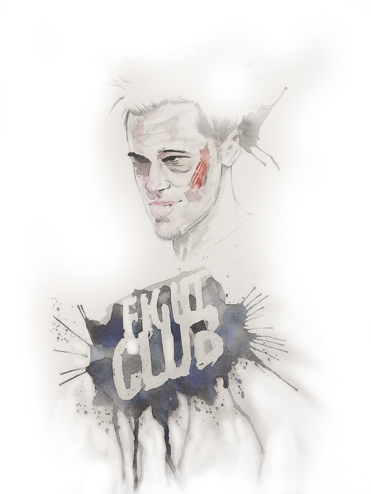 Watercolor Paintings & Drawings - Sketch (1000x1000), Png Download