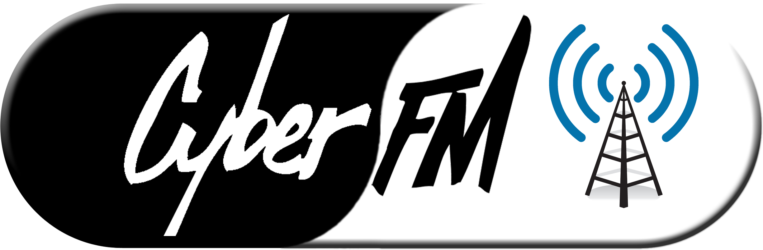 Cyberfm - Cyber Fm (2480x868), Png Download