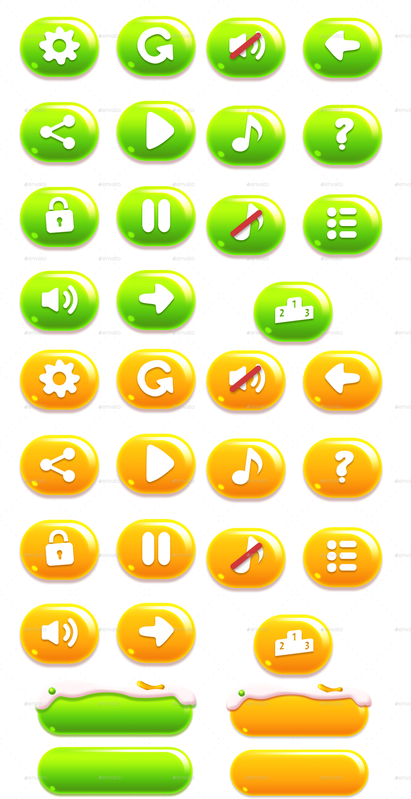 Buttons - Colorfulness (1669x3243), Png Download