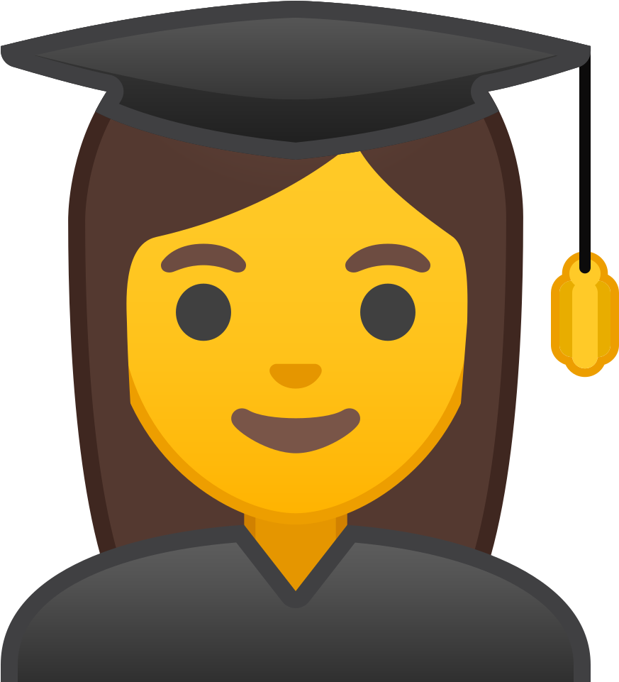 Woman Student Icon - Emojis De Princesas (1024x1024), Png Download