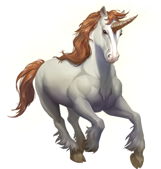 388 Unicorn - Stallion (575x575), Png Download