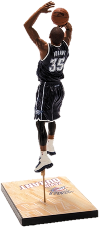 Kevin Durant Figurine - Nba (543x813), Png Download