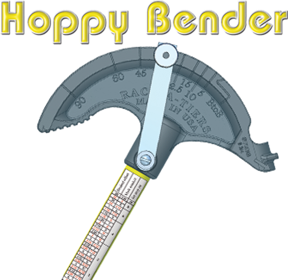 57050 57075 Hoppy Bender2 1 - Rack-a-tiers 57075 3/4" Conduit Bender (600x600), Png Download
