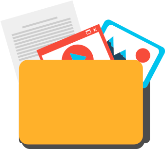 Icono Info Imagen Video Pdf - Paper (504x366), Png Download