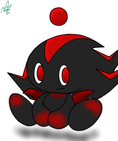 Hedgehog Clipart Kawaii - Shadow The Hedgehog (400x486), Png Download