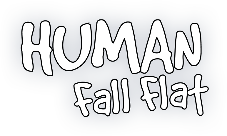 Human Fall Flat Logo (772x462), Png Download