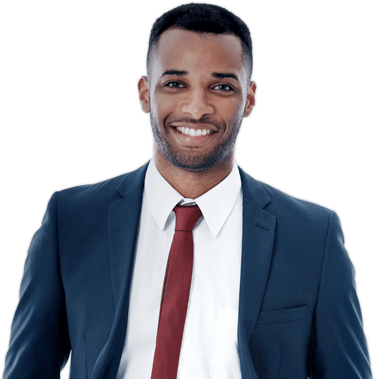 Black Man Business Png (1254x1268), Png Download