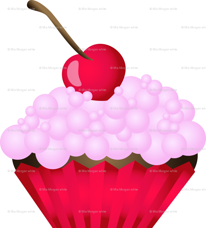 Cupcake (812x900), Png Download