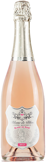 Blanc De Bleu - Blanc De Bleu Rose (237x648), Png Download