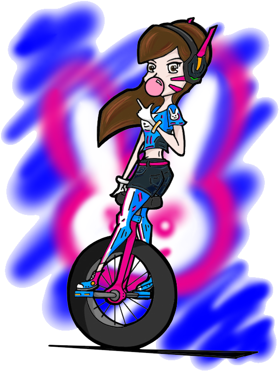 D - Va Uni - Street Unicycling (550x702), Png Download