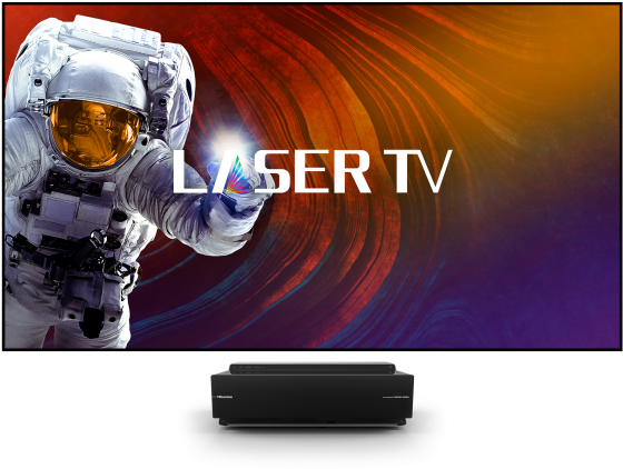 100" 4k Ultra Hd Smart Laser Tv - Hd Laser Tv (747x433), Png Download
