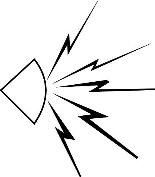 Picture Library Download Audio Clip Art At Clker Com - Sound Waves Clip Art (522x598), Png Download