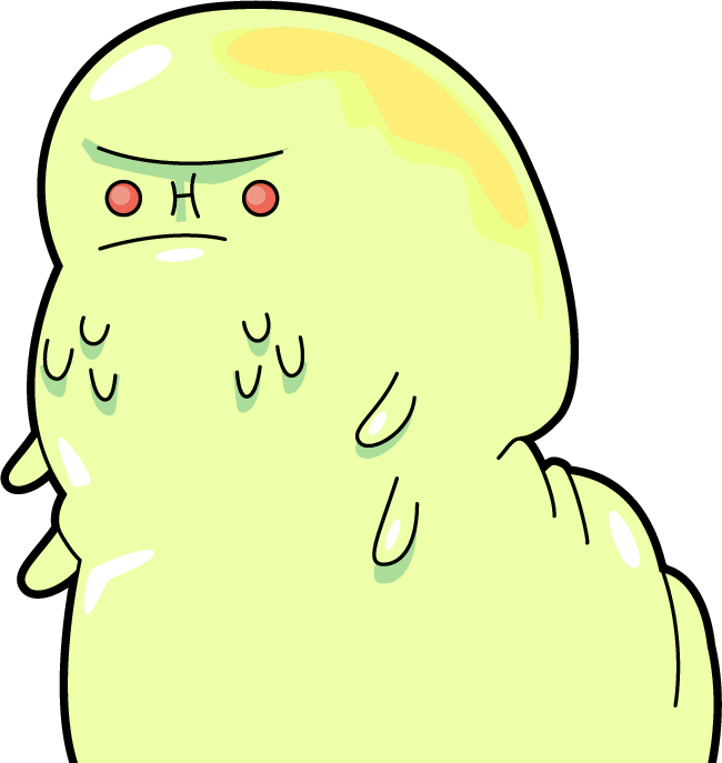 Bluu - Hammerhead Rick Rick And Morty (650x687), Png Download