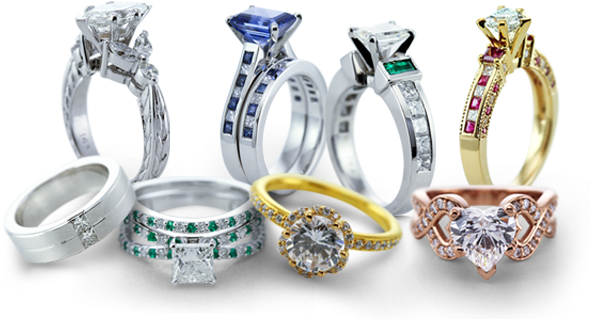 Style Your Own Engagement Ring - Rings Style (610x420), Png Download