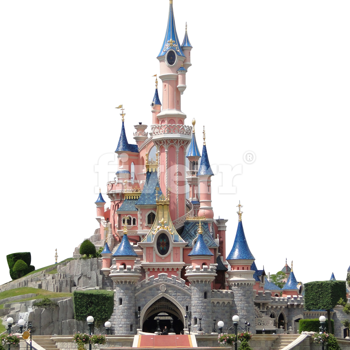 Do Glitter Hair Salon Eyelash Boutique Fashion Beauty - Disneyland Park, Sleeping Beauty's Castle (1200x1200), Png Download