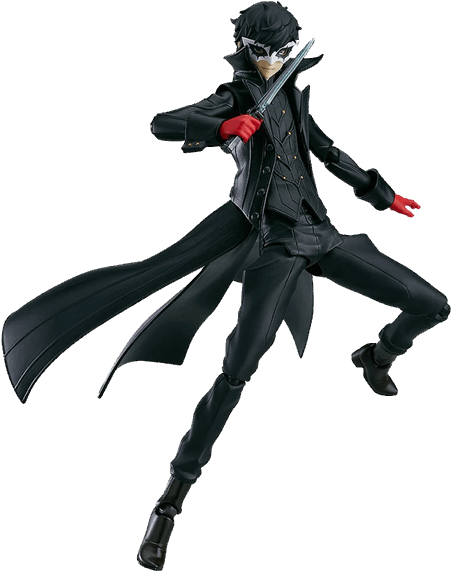 Persona 5 Joker Figma Figure (600x600), Png Download