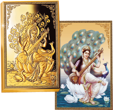 Saraswati Is The Goddess Of Learning, Knowledge And - Religion (400x379), Png Download