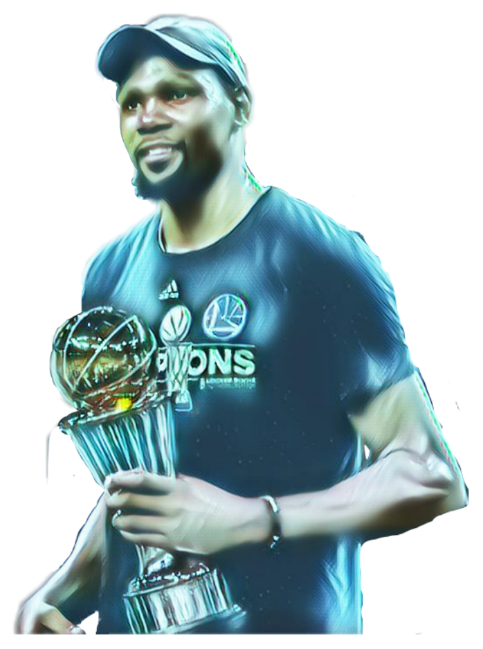 Kevin Durant Mvpchampions Warriorsforlife - Player (1024x1024), Png Download