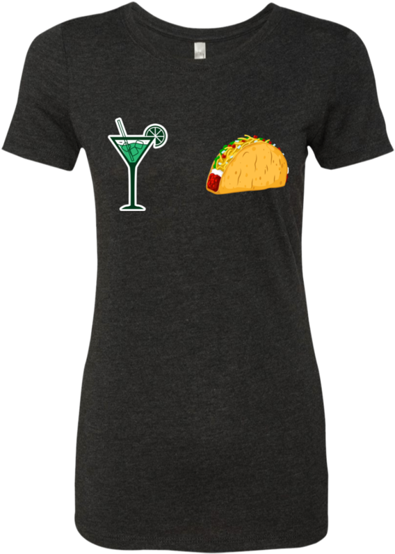 Margaritas And Tacos - Shirt (800x800), Png Download