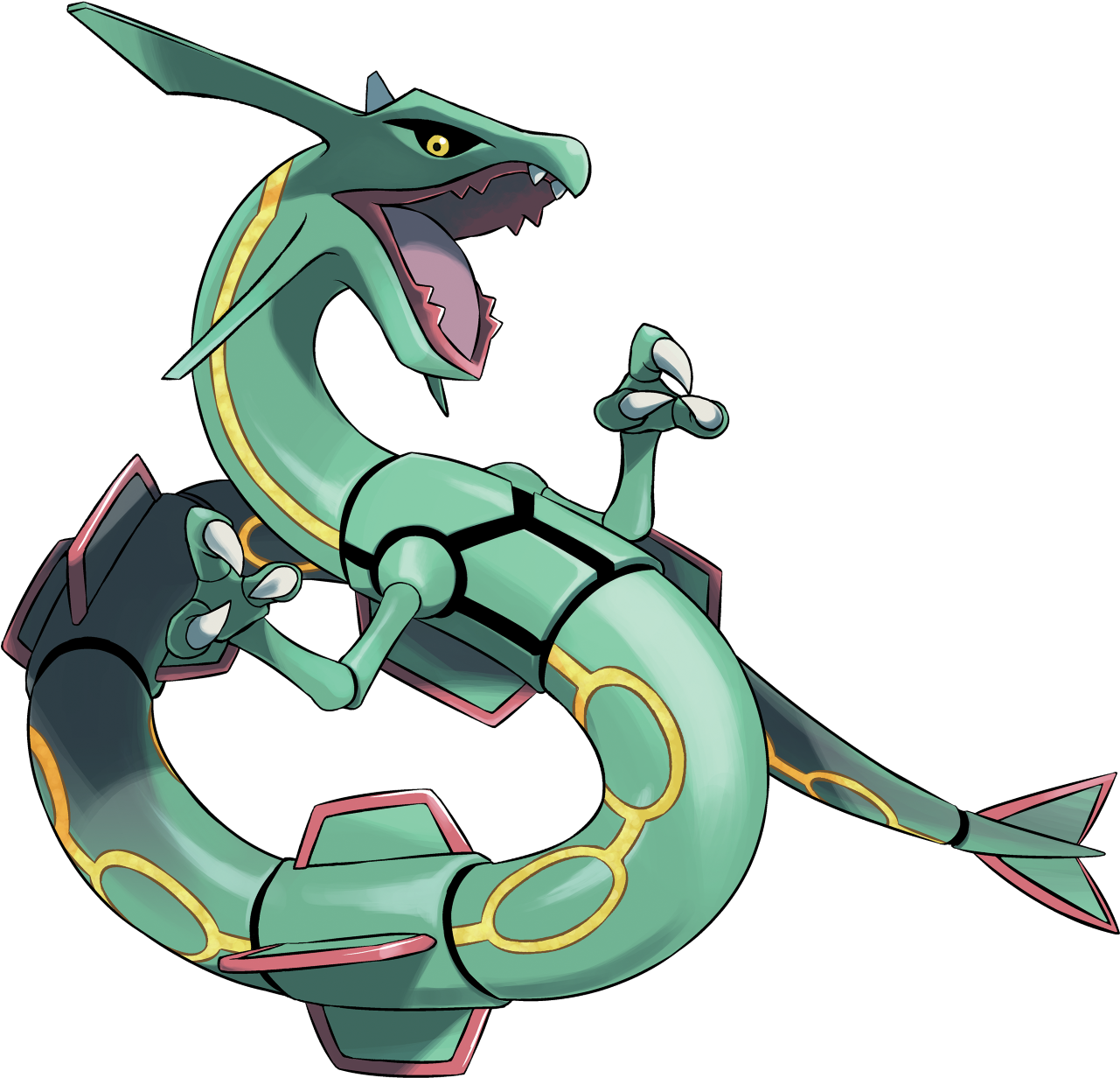 The Short Version To All This Is That If Niantic Wanted - Pokemon Rayquaza (600x554), Png Download