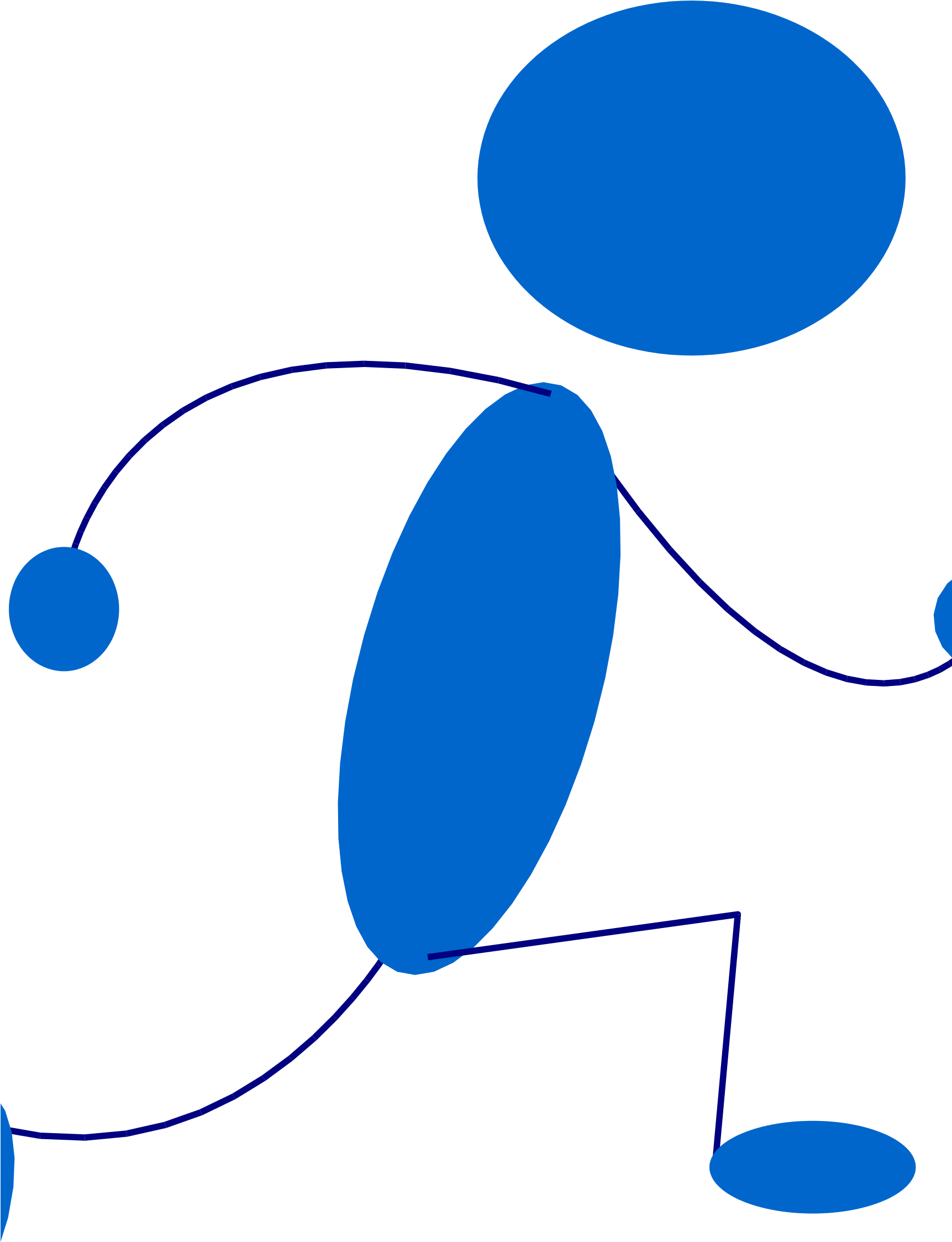 Do Authors Just Try To Make Their Books Hard To Follow - Blue Man Clip Art (1722x2400), Png Download