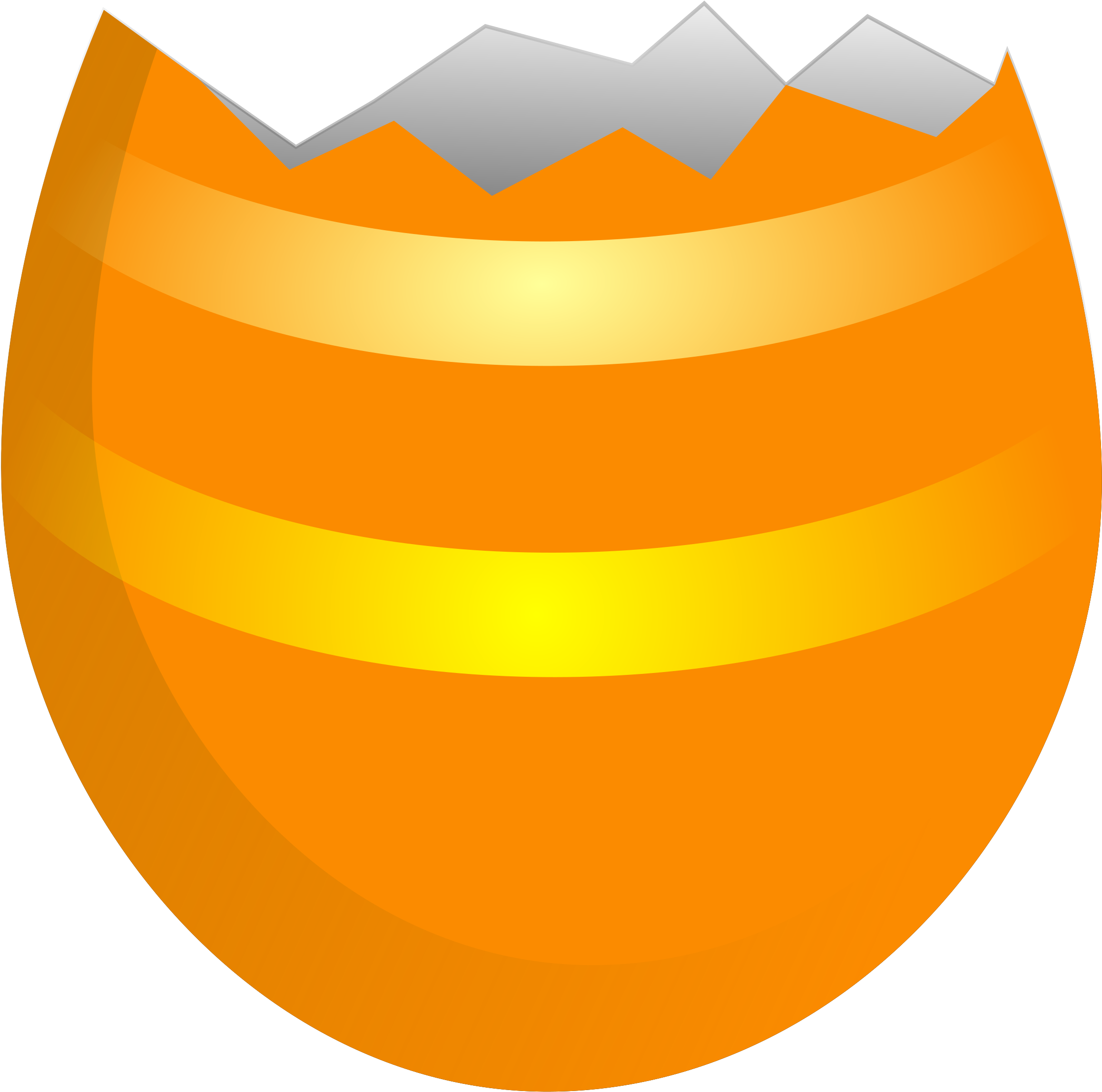 Medium Image - Cracked Easter Egg Vector (800x800), Png Download