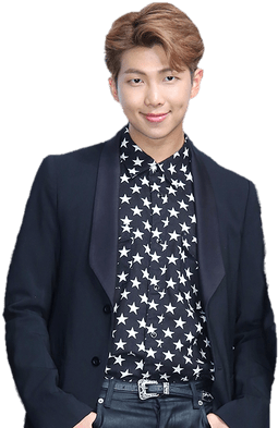 Jisoo And Rap Monster (400x400), Png Download