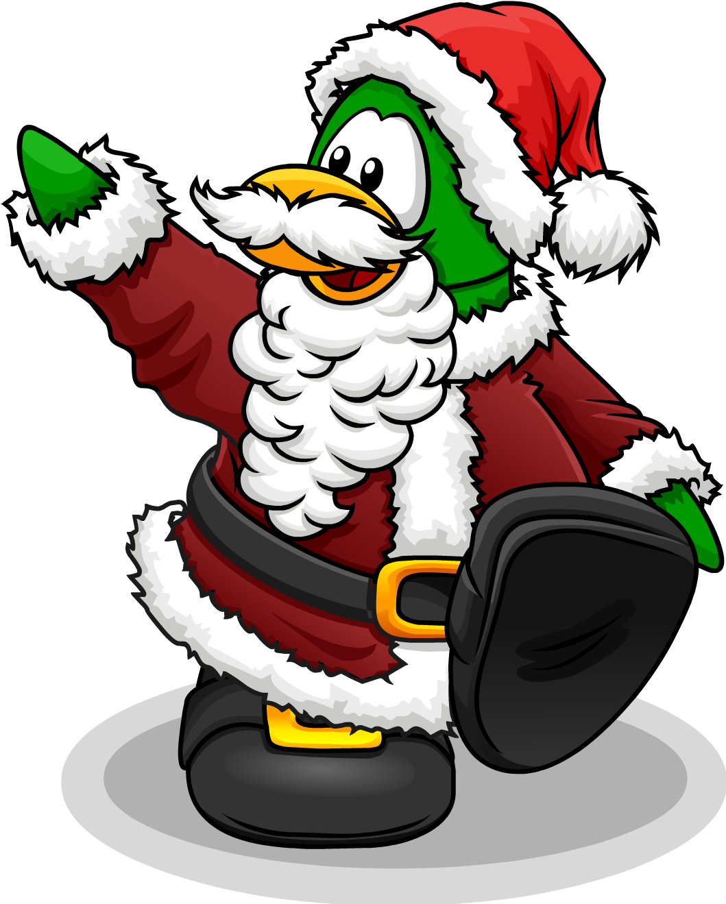Banner Freeuse Claus Club Penguin Wiki Fandom Powered - Santa Claus Club Penguin (1058x1355), Png Download