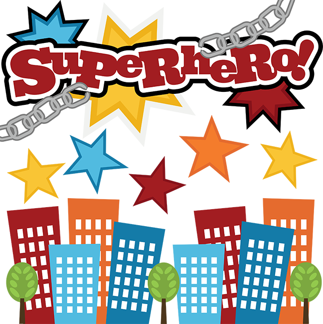 Superhero Svg Files For Scrapbooking Cute Svg Cut Files - Scrapbooking Superheroes (648x649), Png Download
