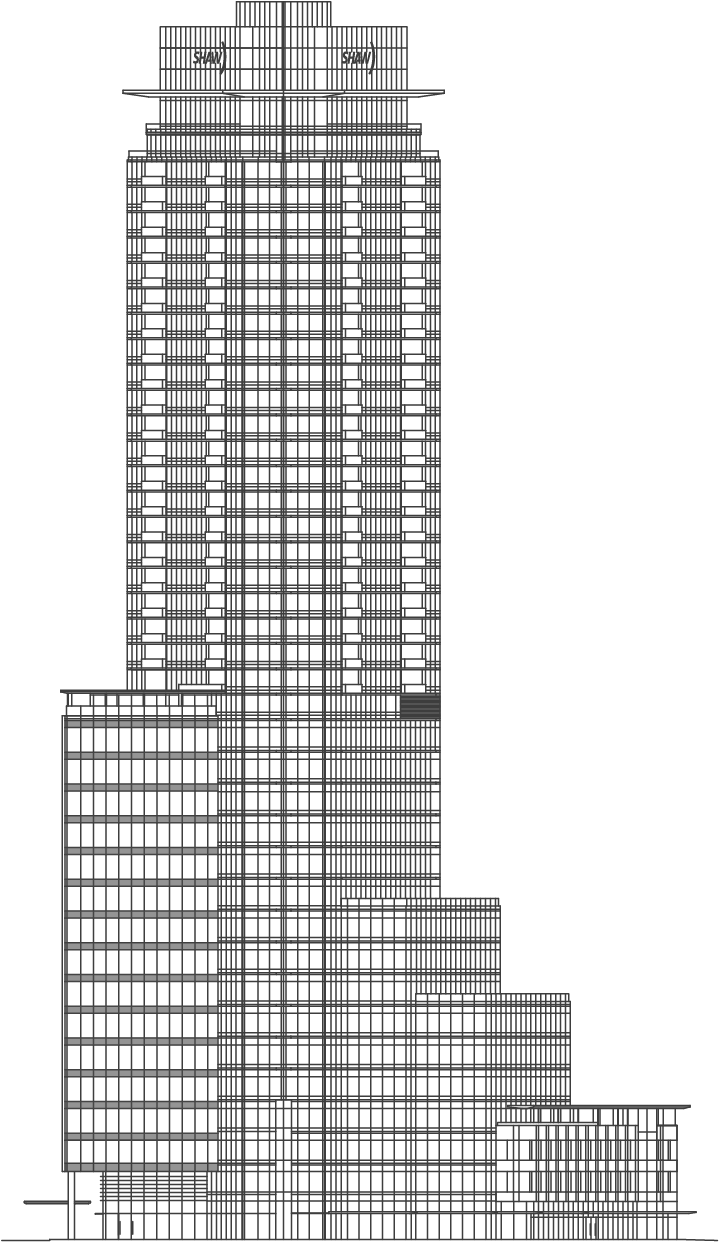 Shaw Tower - Tower Block (1400x1860), Png Download