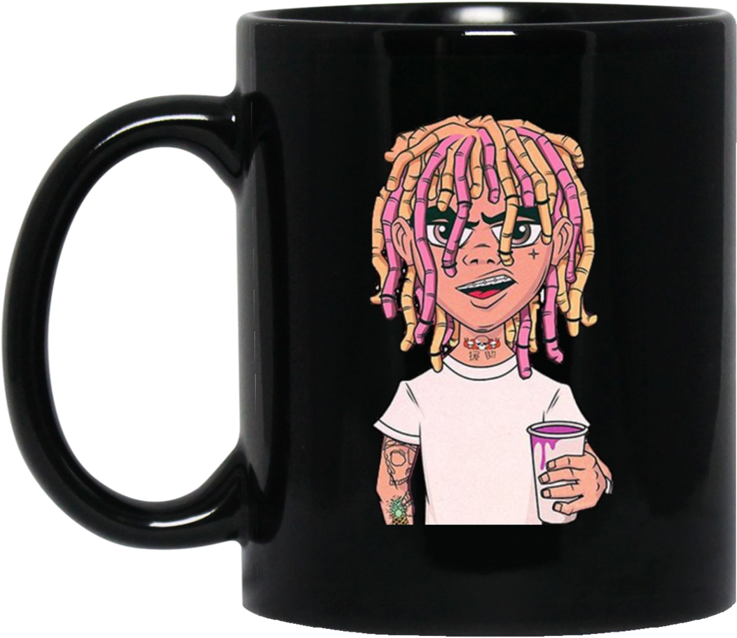 Lil Pump - Mugs - Lil Pump Long Sleeve Shirt (1060x1060), Png Download