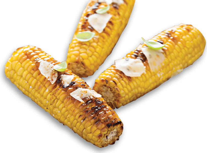 & Sun - Grilled Corn On The Cob Png (820x606), Png Download