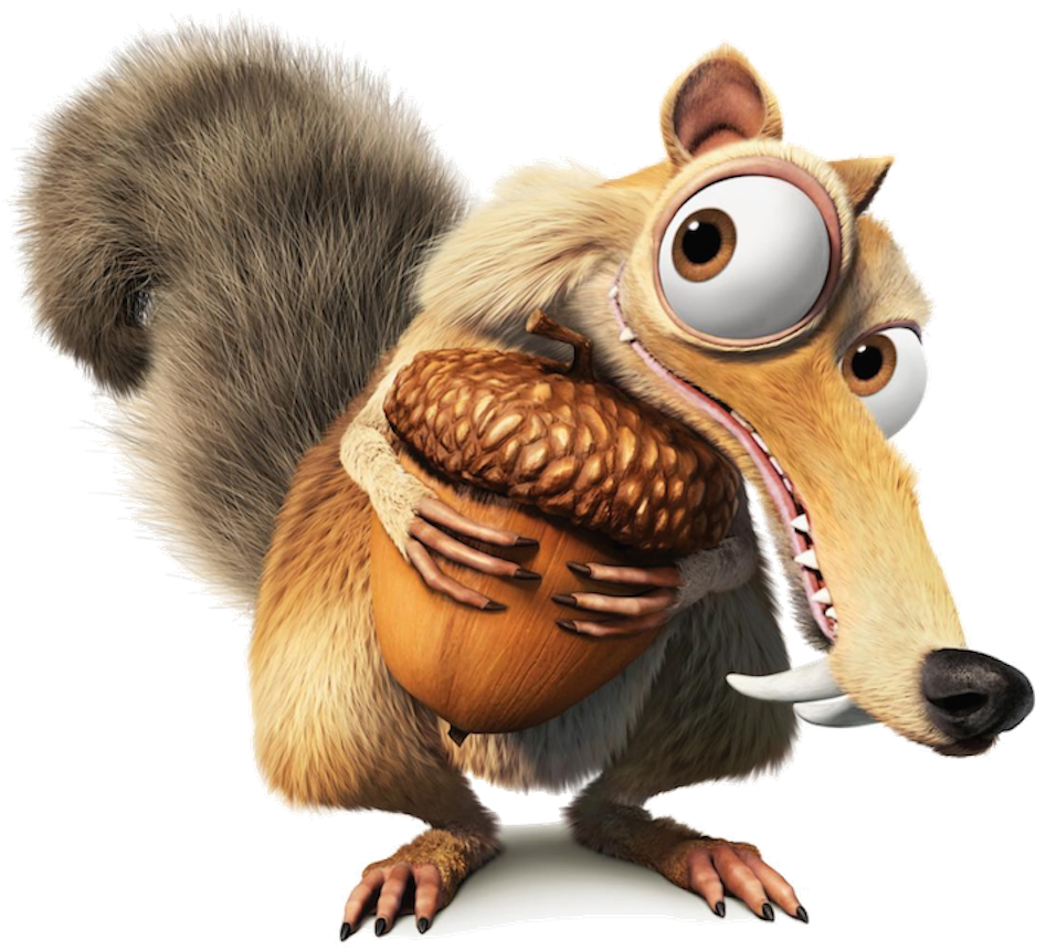 Ice Age Squirrel Png Image - Ice Age Squirrel (947x860), Png Download