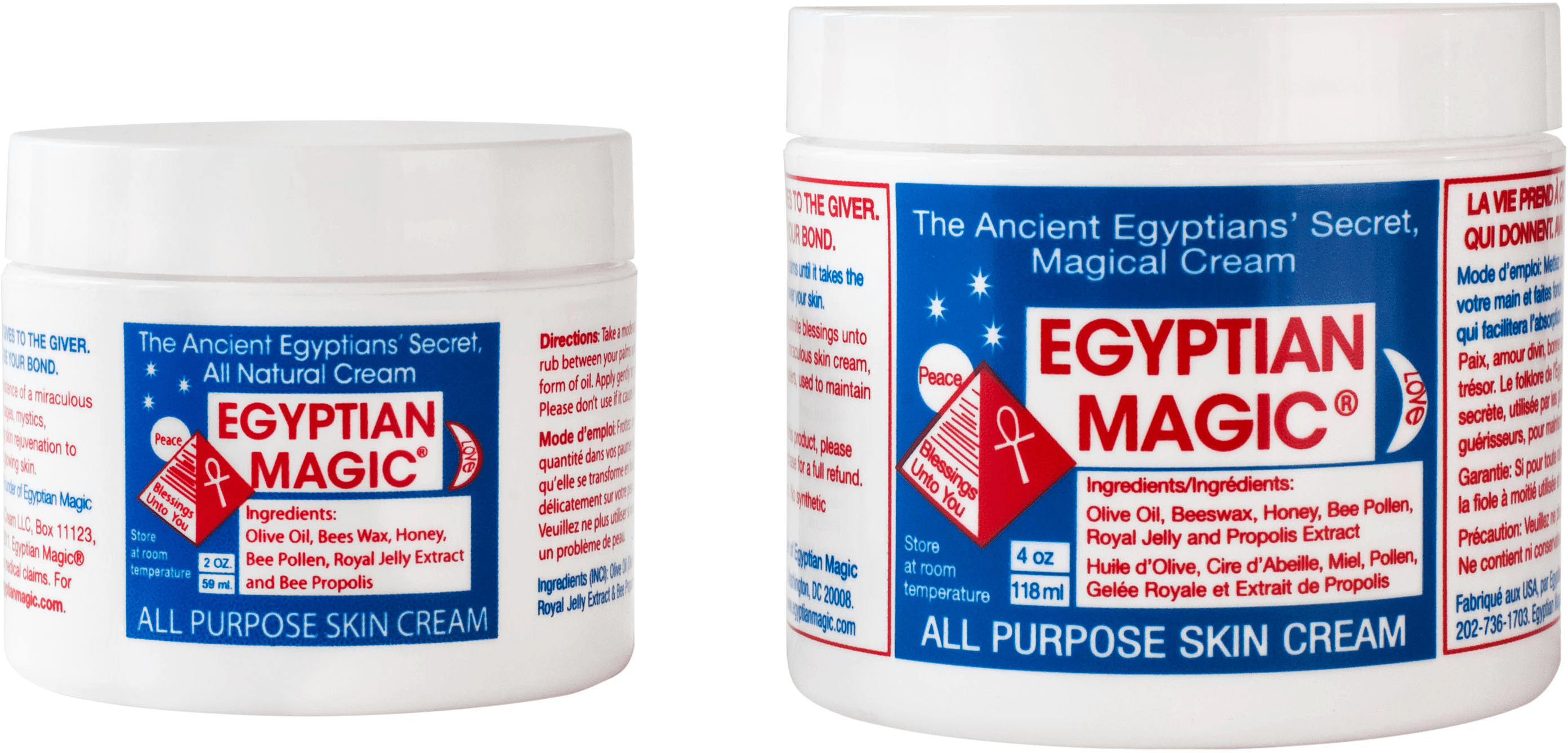 Egyptian Magic 4oz 118ml Jar (2840x1396), Png Download
