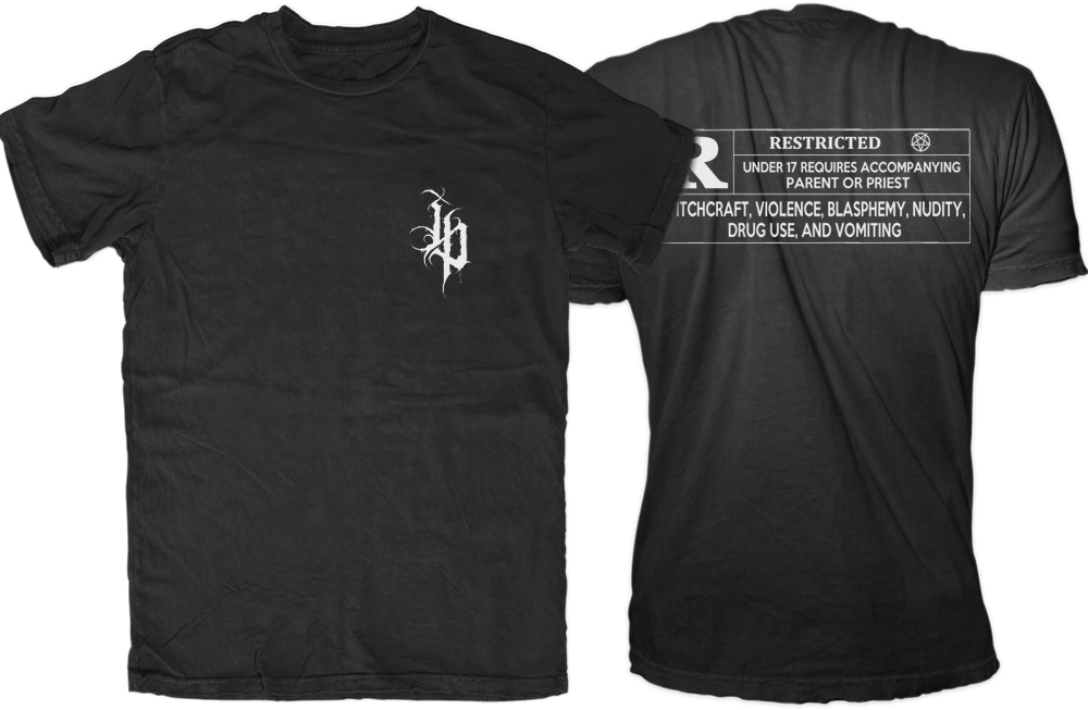 Rated R - Tričko Pánské Black Craft - Visionary Circle - Black (1000x653), Png Download