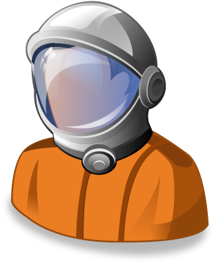 Astronaut Icon - Astronaut .ico (400x400), Png Download