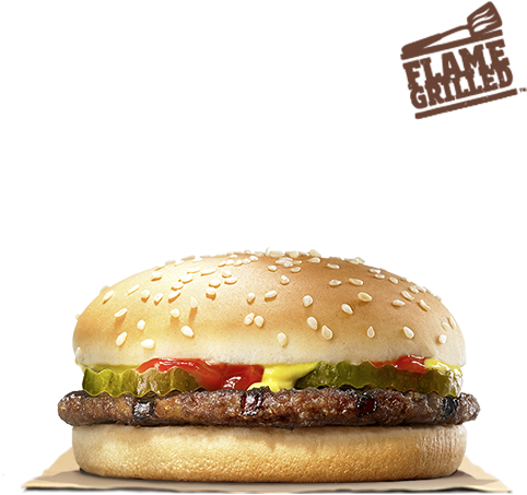 Download Burger King Hamburger Menü | Transparent PNG Download | SeekPNG
