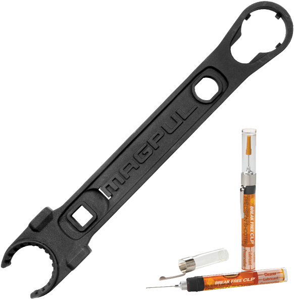 Magpul Ar15 Armorers Wrench W/ Break Free Preservative - Magpul Armorer's Wrench (600x600), Png Download