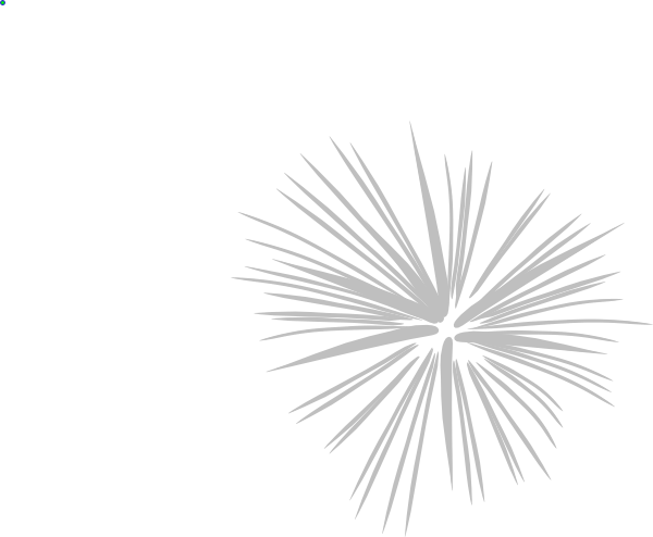 How To Set Use Large Gray Fireworks Clipart (600x494), Png Download