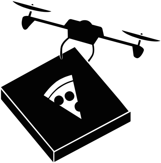 The Missing Open Standard - Delivery Drone Clip Art (600x600), Png Download