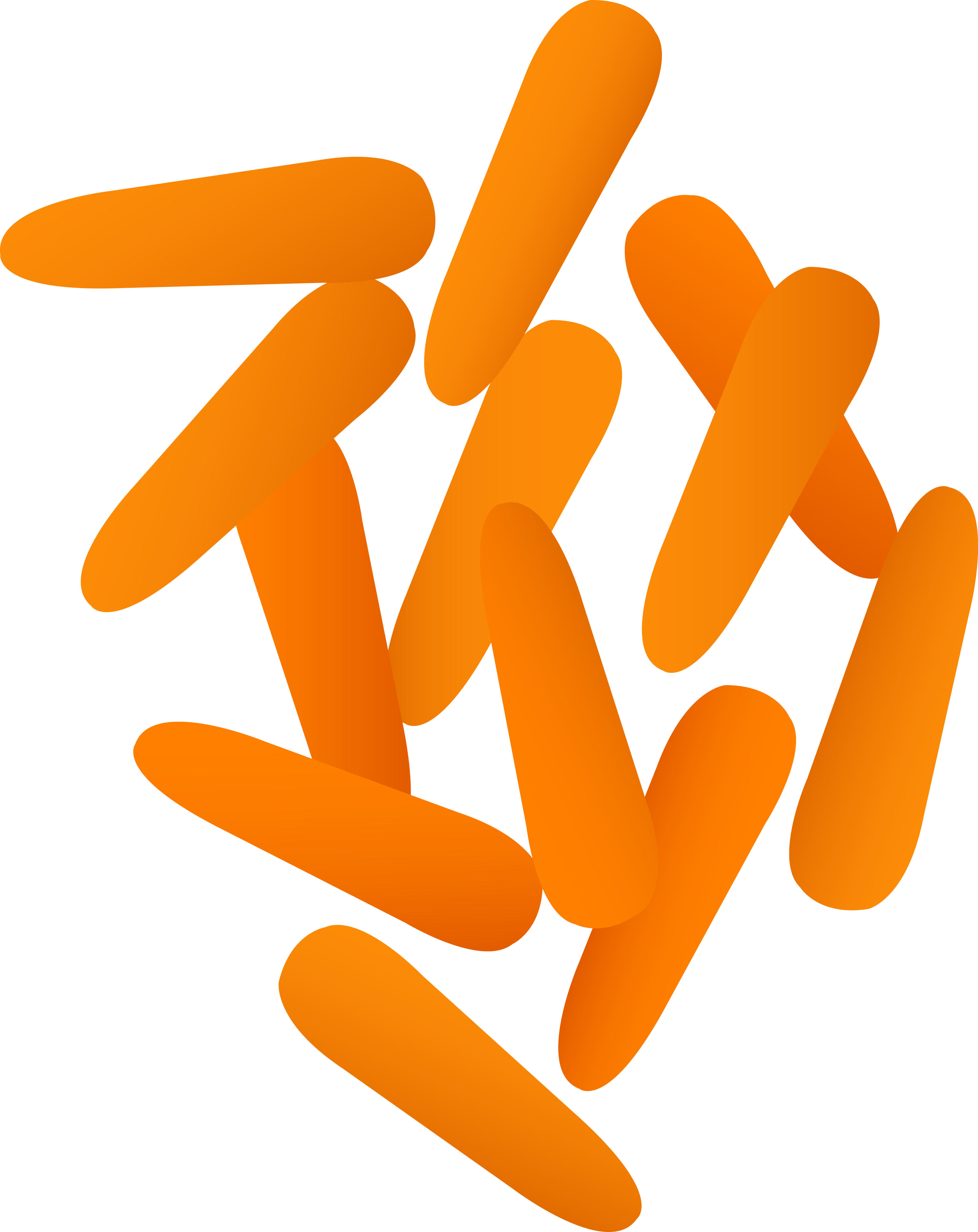 Carrot Clip Art Free Images - Baby Carrots Clip Art (3069x3866), Png Download