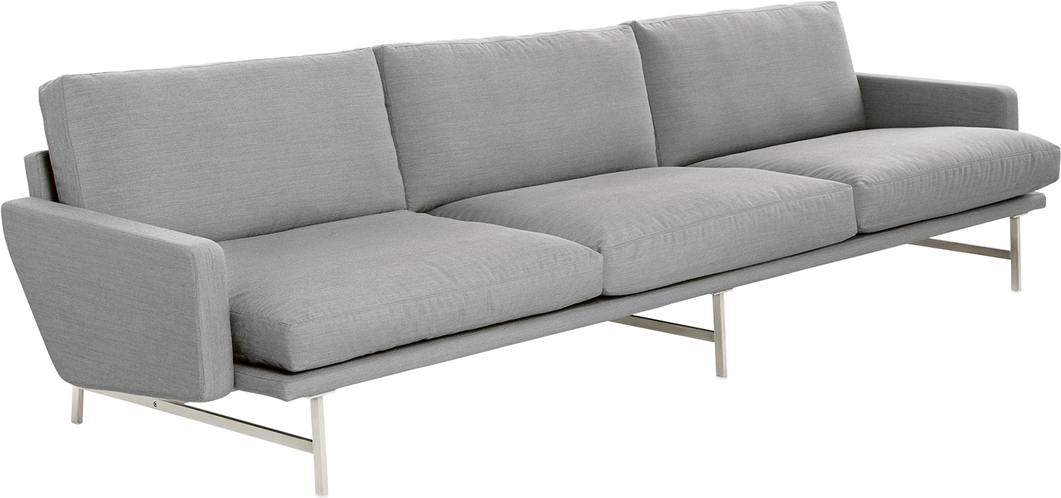 Pl113, Sofa, 3- Seater - Couch (1600x1840), Png Download