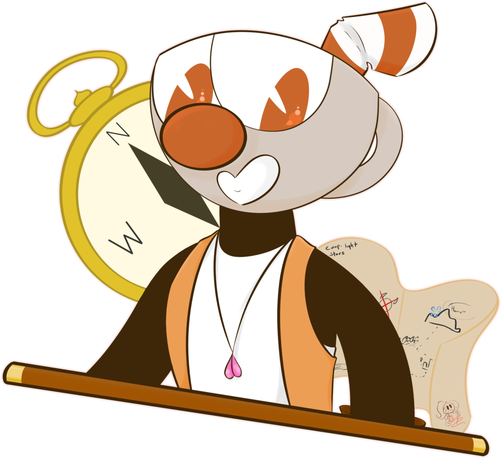 Mugman Cuphead Skinny Hercules Disney Pictures Png - Cartoon (1280x1243), Png Download