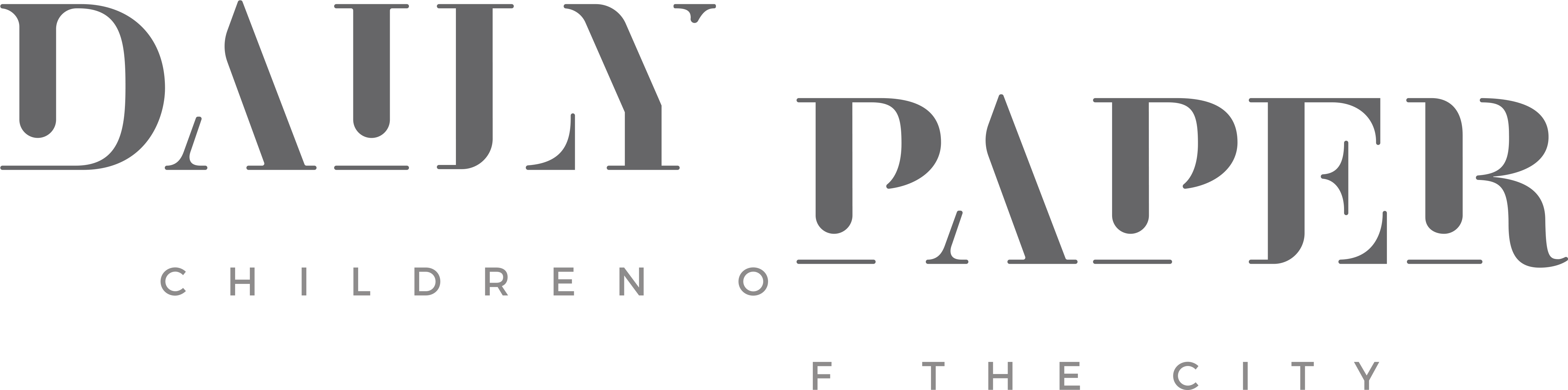 Amsterdam Based Clothing Label Daily Paper Is Back - Daily Paper Children Of The City (4961x1219), Png Download