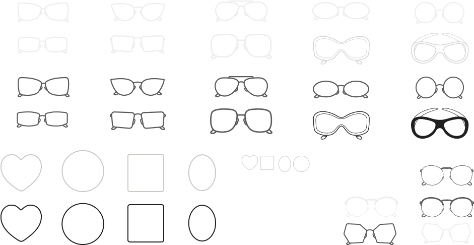 Cat Eye Shape - Circle (975x500), Png Download