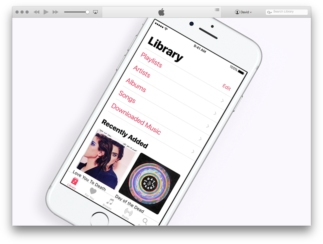 Your Music Library - Feature Phone (1304x989), Png Download
