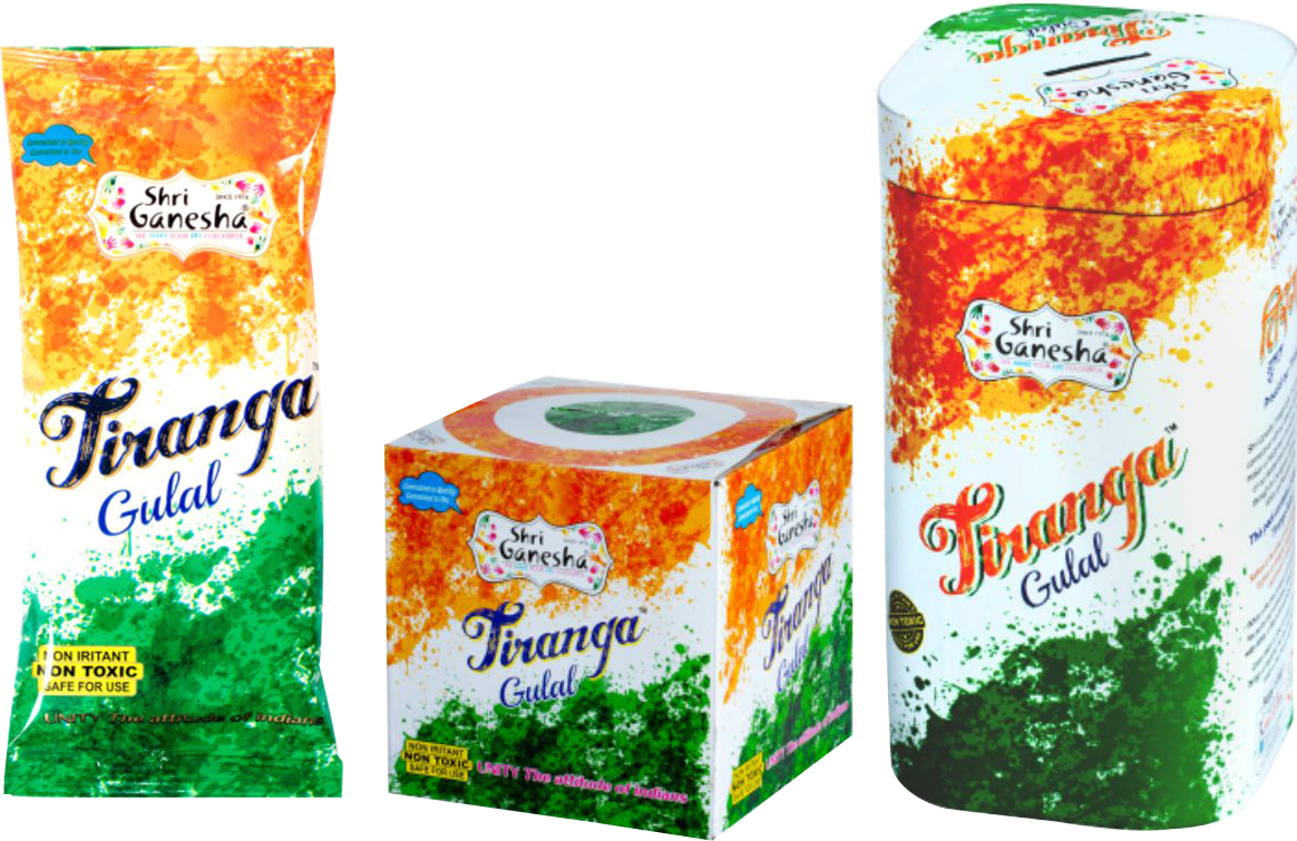 Tiranga Gulal - Gulal (1164x755), Png Download
