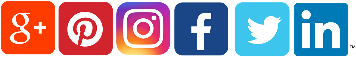 Hayford Marketing Is Your Answer For The Best Social - Most Current Social Media Icons (1200x300), Png Download