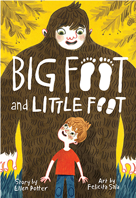 Bigfootandlittlefoot Cover-square - Bigfoot And Little Foot Ellen Potter (400x400), Png Download