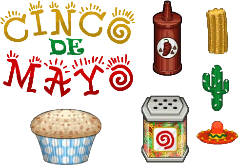 Cinco De Mayo - Flipline Studios (516x364), Png Download